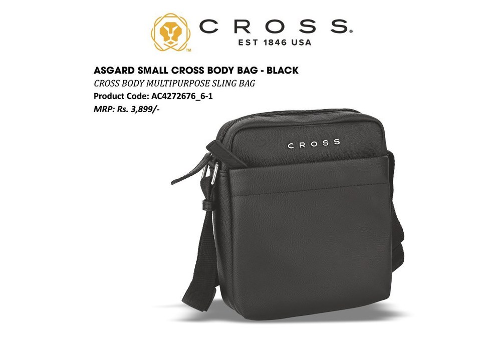 Asgard Small Cross Body Blk