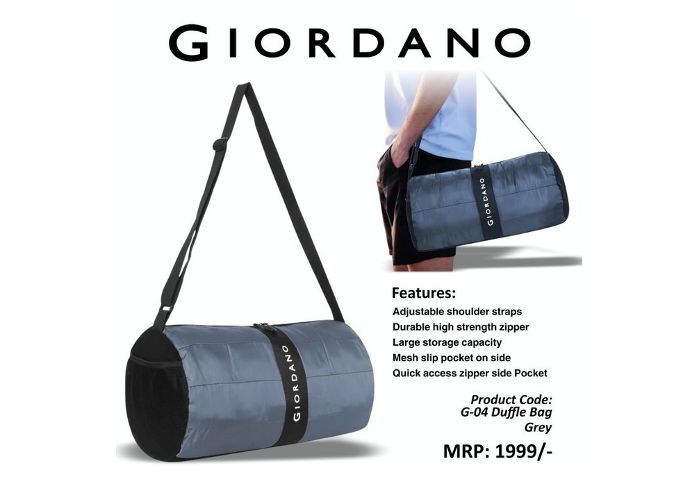 G-04 Duffle Bag Grey