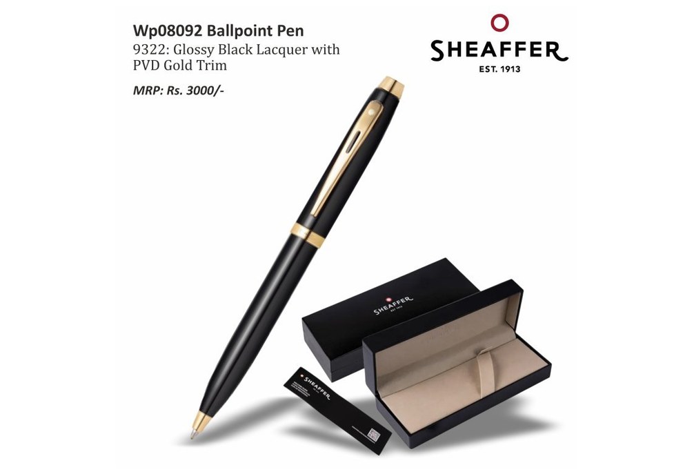 100 9322 BP Black Gold Tone