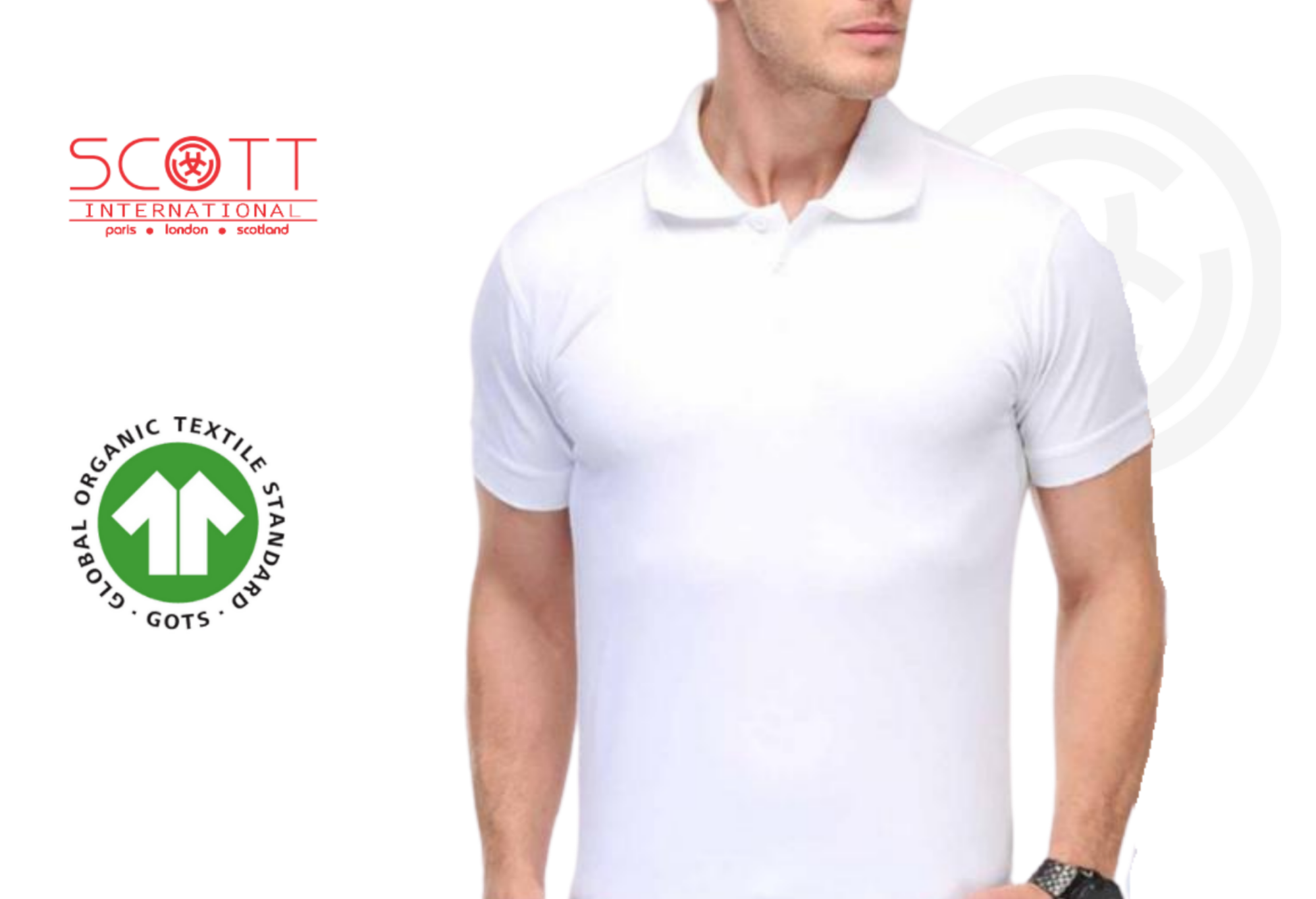 Scott Polo T-shirts White