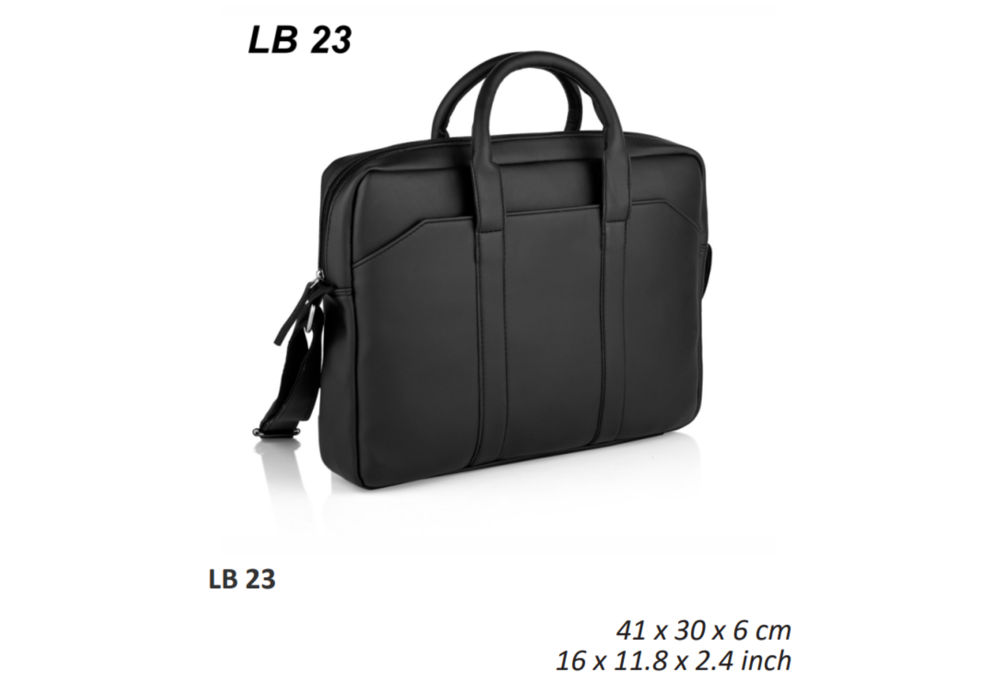 Laptop Sling Bag Black